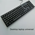 thumbnail image 3 of HEVIRGO Clavier Filaire USB Universel Multilingue Ergonomique à 104 Touches pour Ordinateur Portable PC, 3 of 10