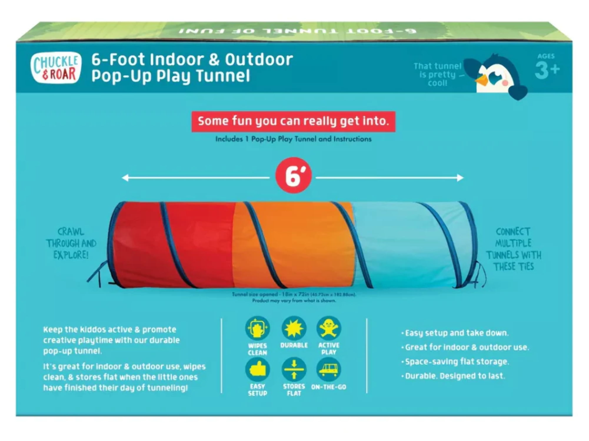 Chuckle & Roar Pop-Up & Play Mega Fort