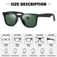 thumbnail image 4 of Gafas de Sol Polarizadas MEETSUN para Hombre Clásico Retro, Paquete de 2, 4 of 6