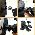 thumbnail image 4 of Adjustable Motorcycle Handlebar Mount Rack Adapter Aluminum Alloy Base Suitable For Phone Holder Clamp Easy Installation, 4 of 9