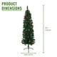 thumbnail image 3 of Lápiz delgado verde Christmas Tree XmasExp de 1,5 m con luces LED, 3 of 7