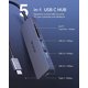 thumbnail image 1 of HOYOKI Hub USB C, concentrador USB tipo C 5 en 1 con velocidad de tran, 1 of 2