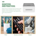 thumbnail image 3 of Set of 2 Storage Box Desktop Phone Holder Napkin Case Remote-Control Organizer Tissue Wall Mount Student, 3 of 6