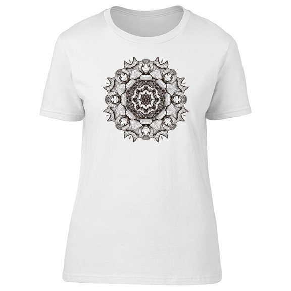 Abstract Floral Composition Tee Women's -Image by Shutterstock