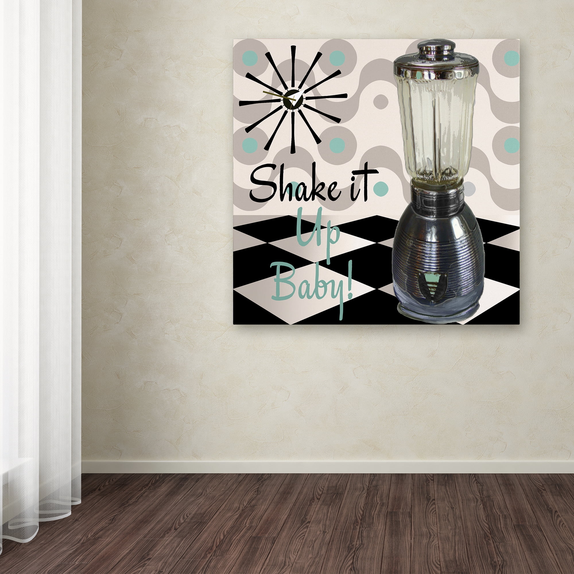 Trademark Fine Art 'Fifties Kitchen IV' Canvas Art by Color Bakery