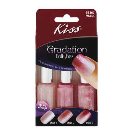 Kiss Gradation Polishes, 1.0 KIT