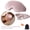Pink, variant on KUEON 3D Sleep Eye Mask Set, Ergonomic Blackout Blindfold with Pouch & Earplugs for Travel, Nap, Home, Gift, Black