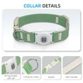 thumbnail image 6 of Airtag Dog Collar with QR Code (Green, XL(14.85"-22")), 6 of 6