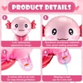 thumbnail image 4 of Globo Gejoy Axolotl, 18 unidades, color rosa, 65 x 52 cm, decoración de fiesta, 4 of 6