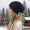 F-1138Black, variant on ZHOGXU Womens Knitted Hat Solid Color Windproof Thickened Warm Comfortable Caps For Autumn Winter Daily Wear Beige One Size