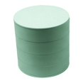 thumbnail image 1 of Jewelry Storage Box Rotatable Jewelry Accessories Storage Tray with Lid Box Earrings Jewelry Storage Box Green, 1 of 8