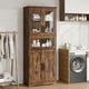 thumbnail image 5 of Armario de baño - armario alto individual con estantes, 5 of 5