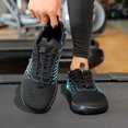 thumbnail image 3 of Men’s Wide Toe Box Barefoot Running Shoes Lightweight Breathable Walking Sneakers with Shock Absorption Cushioned Sole Comfortable Trainers for Wide Feet Daily Wear Gym Travel, 3 of 9