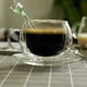 thumbnail image 4 of Cucharas para café expreso, minicuchara para café con leche con forma de lirio multicolor, cucharitas pequeñas de vidrio para té, cuchara mezcladora con varilla para revolver, 4 of 6