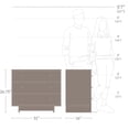 thumbnail image 4 of Prepac Finnley 3-Drawer Nighstand, 4 of 9