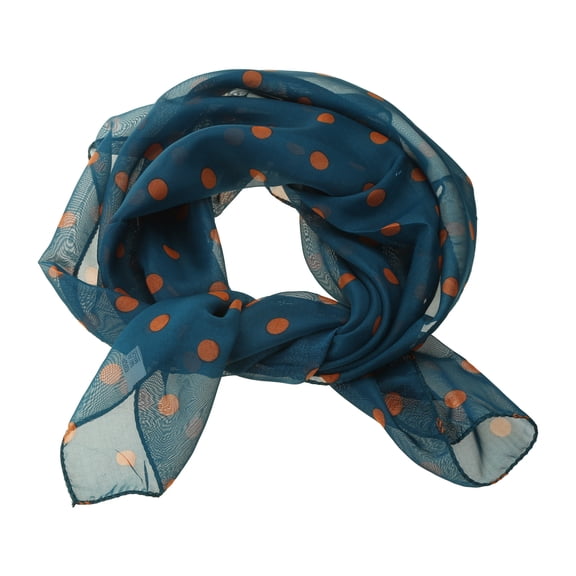Lady Neckerchief Dotted Neck Scarf for Casual and Formal Attire Square Scarf Unique Dotted Headscarf Tulle Neckerchief