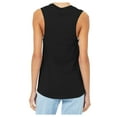 thumbnail image 2 of Yellow Rooster Women's Jersey Muscle Tank Black L, 2 of 6
