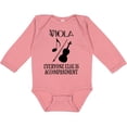 thumbnail image 3 of Inktastic Viola Music Gift Funny Violist Joke Boys or Girls Long Sleeve Baby Bodysuit, 3 of 5