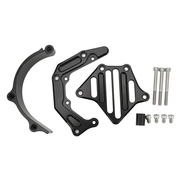 Sprocket Guard Cover, Motorcycle Chain Cover Black For Motorbike
