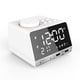 thumbnail image 1 of K11 Bluetooth 4,2 Radio Despertador Altavoz Con 2 Puertos Usb Led Despertador Digital Decoración Del Hogar Snooze Reloj De Mesa seitruly HA024343-03, 1 of 5