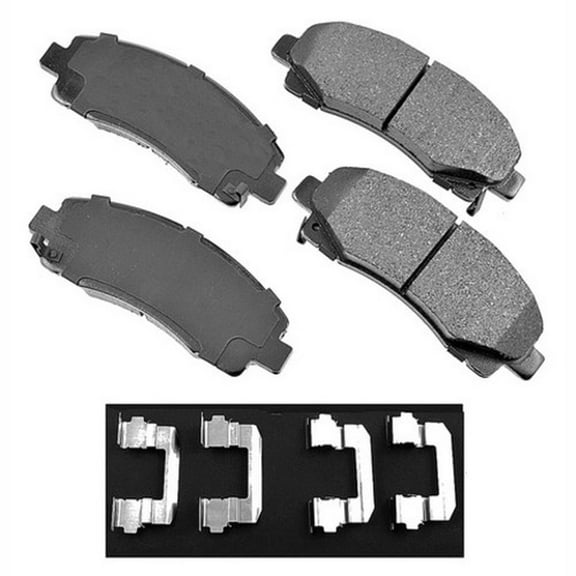 Disc Brake Pad Set Fits select: 2015-2020 ACURA TLX, 2006-2014 HONDA RIDGELINE