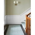thumbnail image 4 of Dash & Albert Crosshatch Hand Micro Hooked Wool Rug, 3' x 5', Aegean, 4 of 6