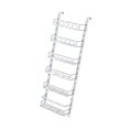 thumbnail image 4 of Abbracc 6 Tier Pantry Door Organizer Hanging Spice Rack for Laundry Room Living Room white, 4 of 9