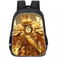 thumbnail image 1 of New Titan Clockman Backpack Sword-holding Titan Clockman Schoolbag Large Capacity Double-layer Primary School Kindergarten Backpack, 1 of 1
