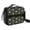 Alien and UFO-1, variant on Alien and Star Black Pattern Insulated Lunch Bag with Shoulder Strap and Bottle Holder,Bento School Lunch Bag Box,11x9.5x3.5 Inches