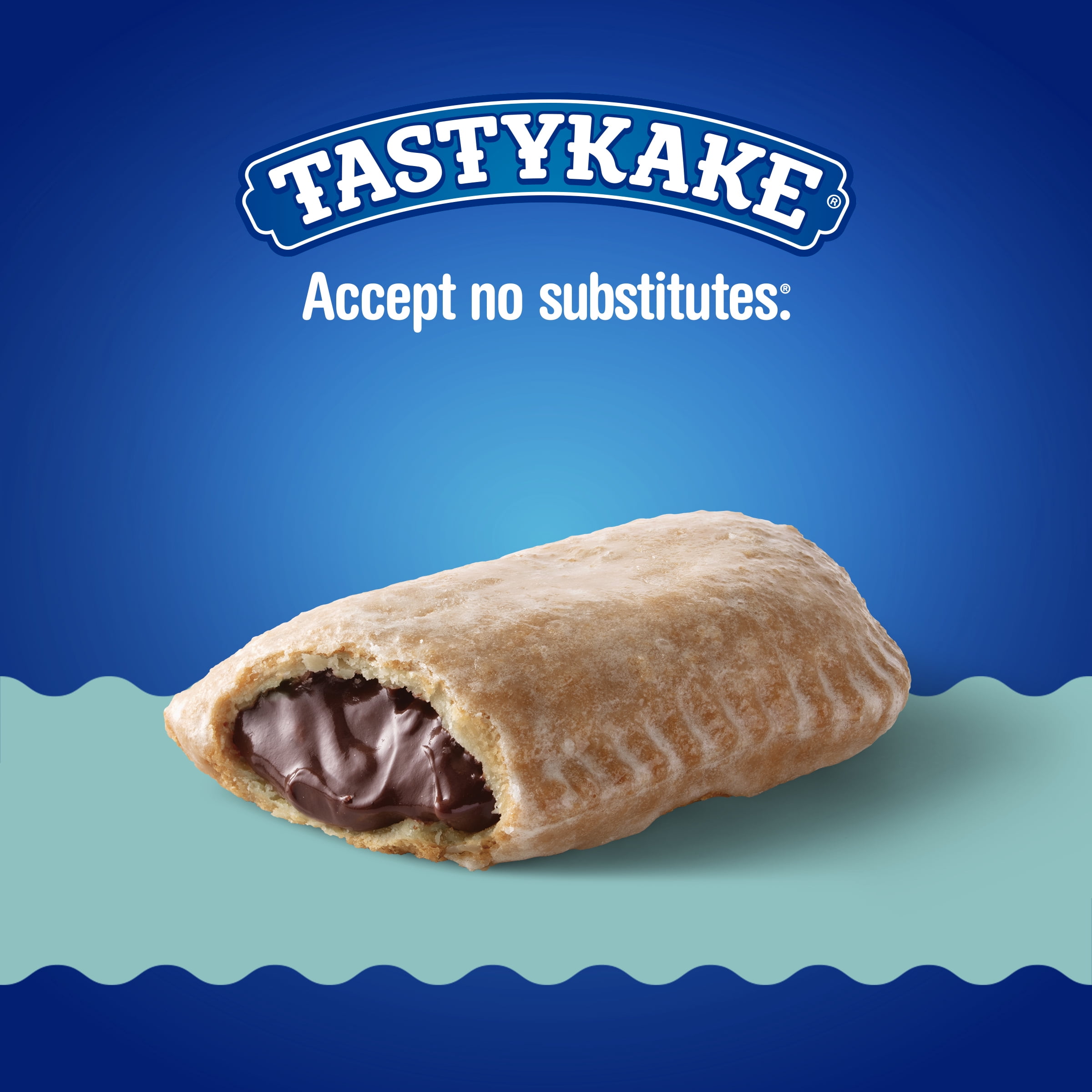 Tastykake Glazed Chocolate Mint Flavored Pie, Individually Wrapped Snack Pie, 4.5 oz.