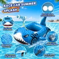 thumbnail image 3 of JOY SPOT! Shark Pool Float with Water Gun for Kids Toddlers, Cool Inflatable Pool Floatie Toy for Ages 3-8, Summer Outdoor Water, Beach, Swimming Pool Toys Gift, 3 of 10