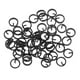 thumbnail image 5 of 50pcs Q Anillos forma forma forma Pesca Terminal Aparejos 6mm Matt Black kusrkot Anillos divididos con cebo, 5 of 7
