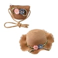 thumbnail image 2 of Sombrero para el sol Hugo Conjunto con bolsa pequeña para niñas, 2 of 10