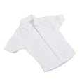 thumbnail image 2 of segolike Costume Chemise à Manches Courtes pour Homme 1/12 Vêtements de Poupée Faits à la Main pour Poupée de 6 Pouces Modèle Blanc, 2 of 9