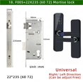 thumbnail image 2 of IP65 Waterproof Lock Electronic Smart Door Lock With Fingerprint/Smart Card/Password/Key/APP Unlock ,Integrated Smart Home, 2 of 6