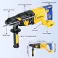 thumbnail image 2 of Martillo perforador inalámbrico ACROPOW SDS-Plus 20V Dewalt, 2 of 7