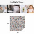 thumbnail image 5 of Vintage Spring Floral Cloth Napkins, Farmhouse Flowers Blue Vintage Washable and Reusable Dinner Napkins Set of 2, Table Napkin for Kitchen Party Birthday Wedding Hotel Housewarming 20"x20", 5 of 9