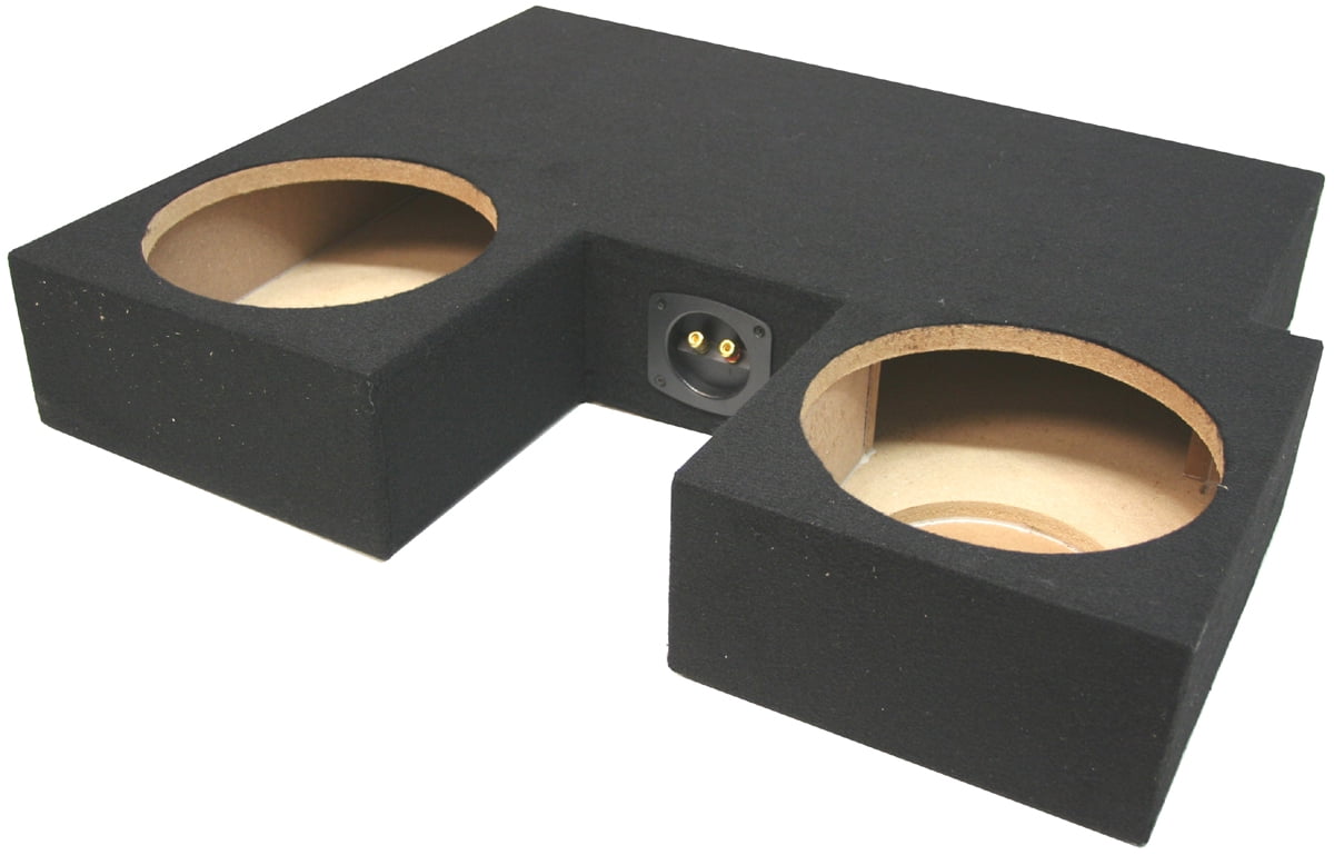 Compatible with 2007-2013 Toyota Tundra Crew Max Truck Dual 10 Sub Box Subwoofer Enclosure