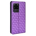thumbnail image 2 of Flip Wallet Case for Samsung Galaxy S20 Ultra, Plating PU Leather with RFID Blocking Credit Card & Cash Slot Kickstand Magnetic Closure Full Protective Phone Cover Women Men, Purple, 2 of 10