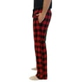 thumbnail image 3 of #followme Polar Fleece Pajama Pants for Men 45902-V-10773-XL (X-Large, Buffalo Plaid - Green Red Mix Up), 3 of 4