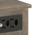 thumbnail image 4 of vidaXL Bedside Cabinet 15.7"x11.8"x19.7" Solid Mango Wood, 4 of 11