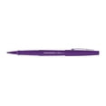 thumbnail image 3 of Paper Mate Point Guard Flair Needle Tip Stick Pen Purple Ink 0.7mm Dozen 8450152, 3 of 3