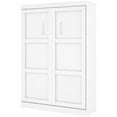 thumbnail image 3 of Atlin Designs 2 Piece Full Wall Bed Set in White and Gray, 3 of 14
