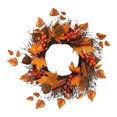 thumbnail image 3 of Guirnalda de otoño Gloria Corona de otoño colgante para puerta delantera, 3 of 6