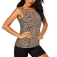 thumbnail image 2 of Sigee Leopard Print-2 for Women's Workout Tank Top,Running Tank Tops,Sleeveless Gym ClothesSmall, 2 of 8