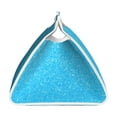 thumbnail image 3 of Lsque Sky Blue Glitter Printed Long Tissue Box Cover Holder, Facial Paper Organizer Dispenser,Triangle with Bottom Belt, PVC Leather Decorative Organizer, 3 of 9