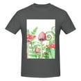 thumbnail image 4 of Bingfone Amanita Fly Agaric Men'S Loose Fit Short-Sleeve Pocket T-Shirt, 4 of 7