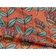 thumbnail image 4 of oneOone Rayon Orange Fabric Abstracts Sewing Material Print Fabric By The Yard 56 Inch Wide, 4 of 5
