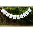 thumbnail image 1 of Green Tara Mini Prayer Flags - Solid White, 1 of 3