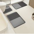 thumbnail image 4 of Suncoda Bathroom Rugs, Soft Memory Foam Bath Mat - Non Slip Absorbent Thick Bath Matt, Rubber Back Shower Rug, Toilet Mats Bath, Mats for Bathroom Floor Toilet, Door Mat Washable, 4 of 6